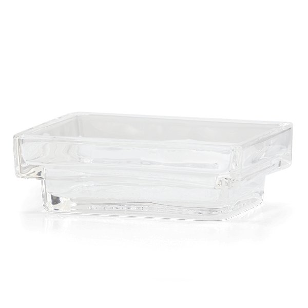 Clear Glass Square Dish