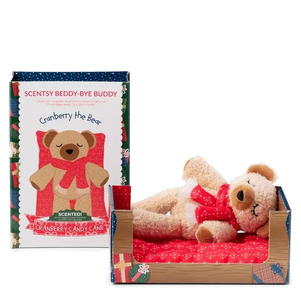 Cranberry the Bear Scentsy Beddy-Bye Buddy