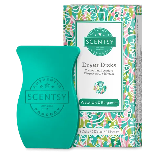 Water Lily & Bergamot Dryer Disks