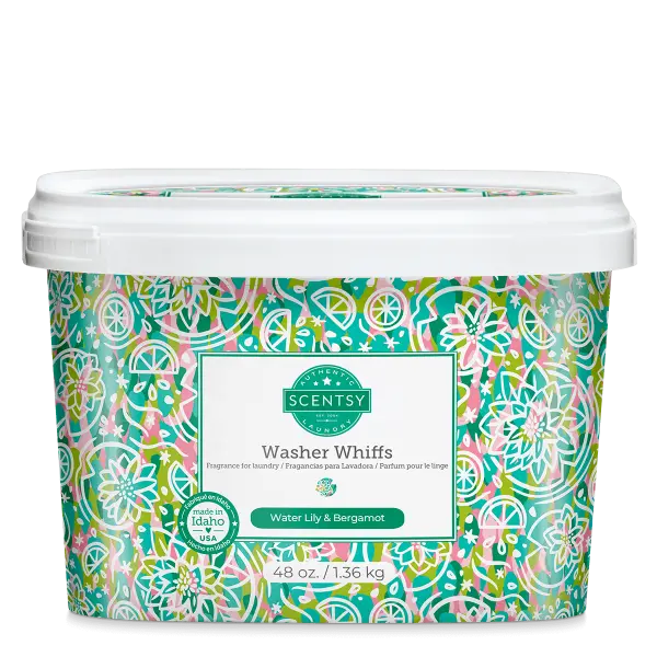 Water Lily & Bergamot Washer Whiffs Tub