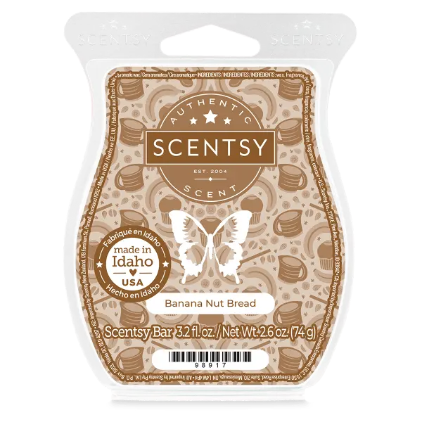 Banana Nut Bread Scentsy Bar