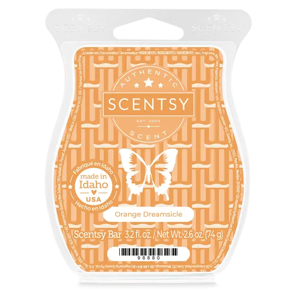 Orange Dreamsicle Scentsy Bar