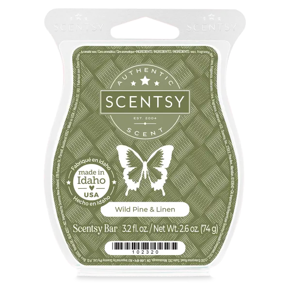 Wild Pine & Linen Scentsy Bar