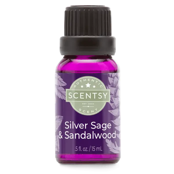 Silver Sage & Sandalwood Natural Oil Blend