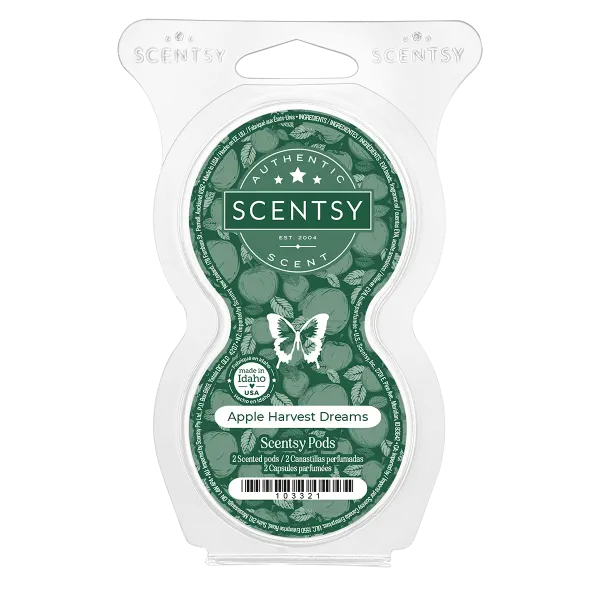 Apple Harvest Dreams Scentsy Pod Twin Pack