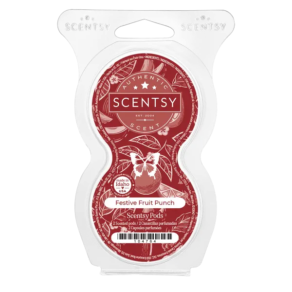 Festive Fruit Punch Scentsy Pod Twin Pack