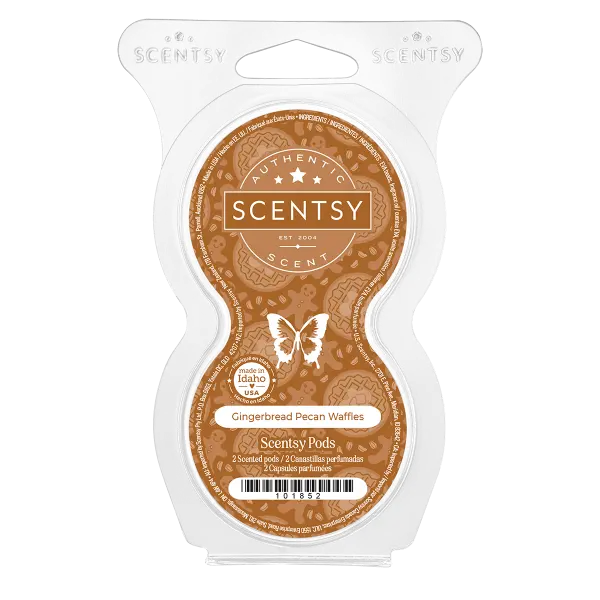 Gingerbread Pecan Waffles Scentsy Pod Twin Pack