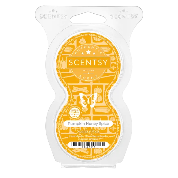 Pumpkin Honey Spice Scentsy Pod Twin Pack