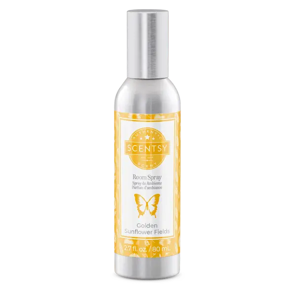 Golden Sunflower Fields Room Spray