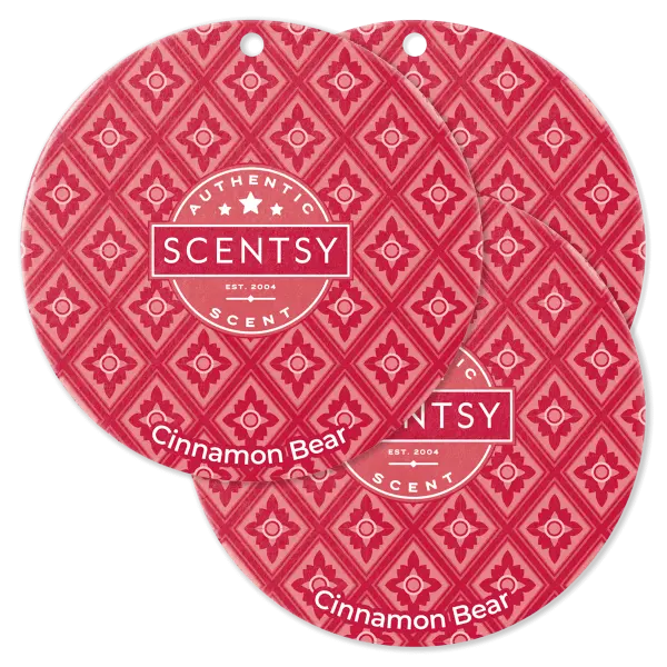 Cinnamon Bear Scent Circle 3-Pack