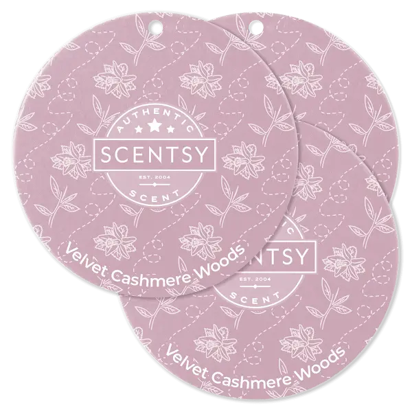 Velvet Cashmere Woods Scent Circle 3-Pack