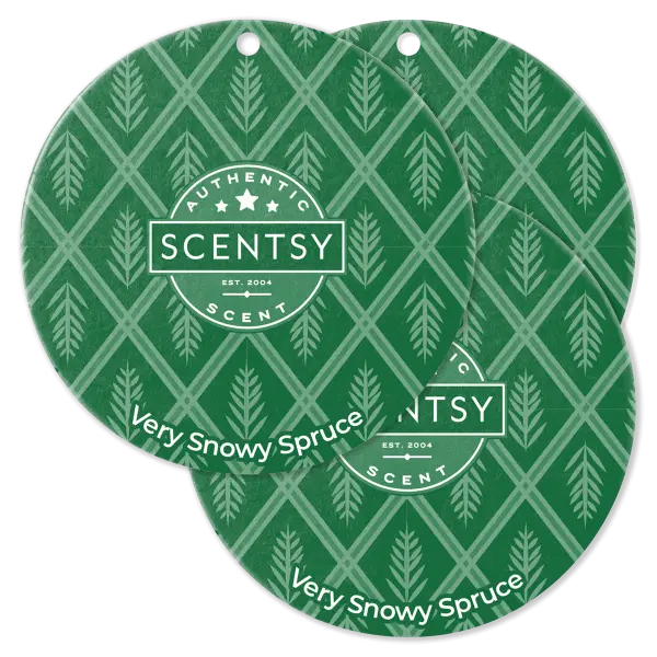 Very Snowy Spruce Scent Circle 3-Pack