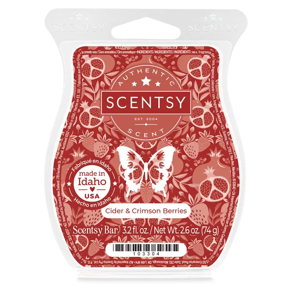Cider & Crimson Berries Scentsy Bar