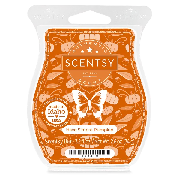 Have S'more Pumpkin Scentsy Bar