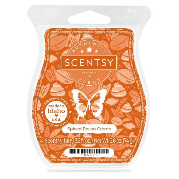Spiced Pecan Crème Scentsy Bar