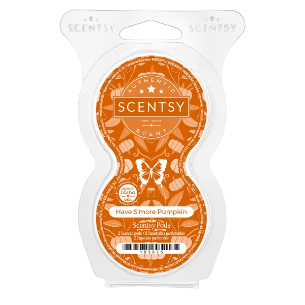 Have S'more Pumpkin Scentsy Pod Twin Pack