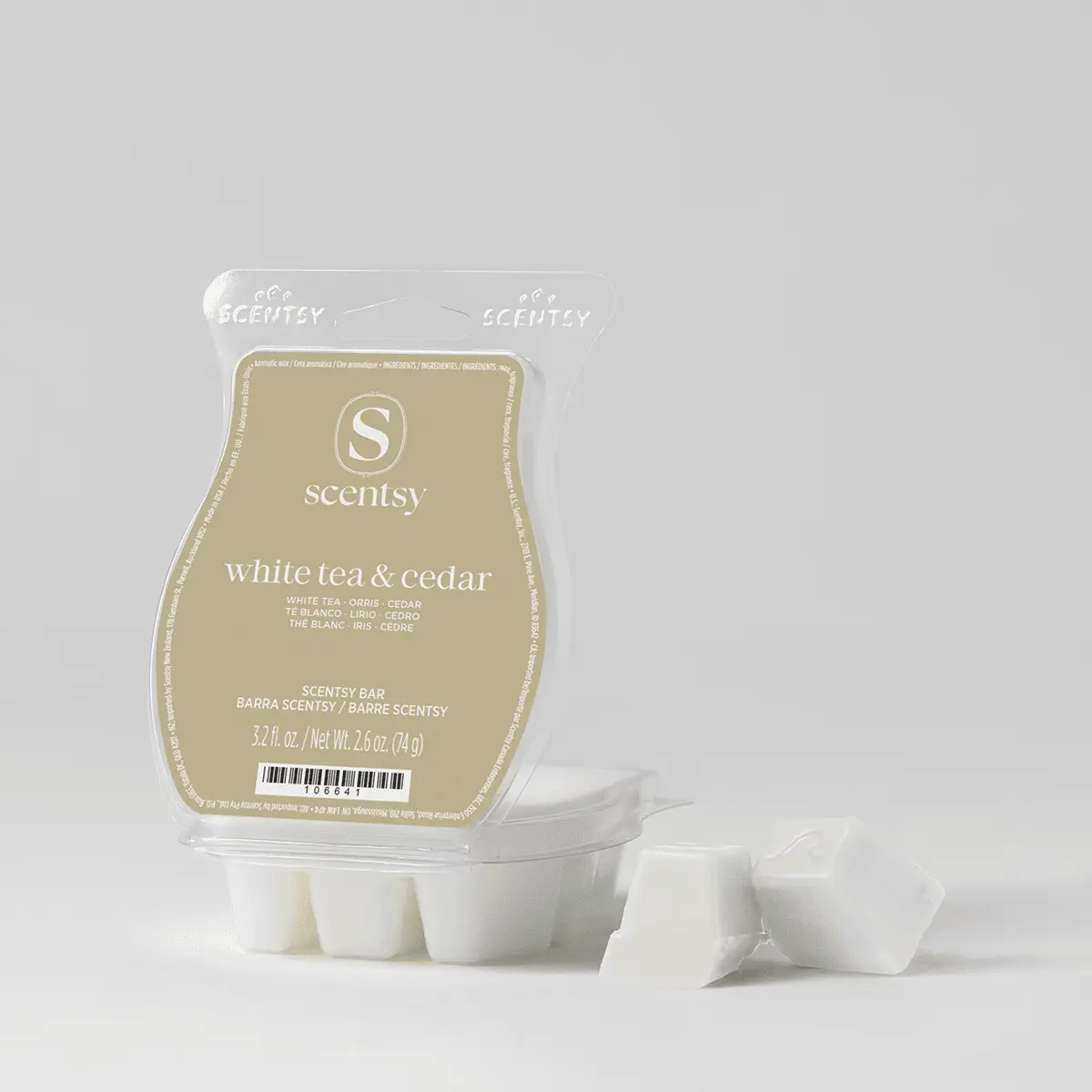 White Tea & Cedar Scentsy Bar