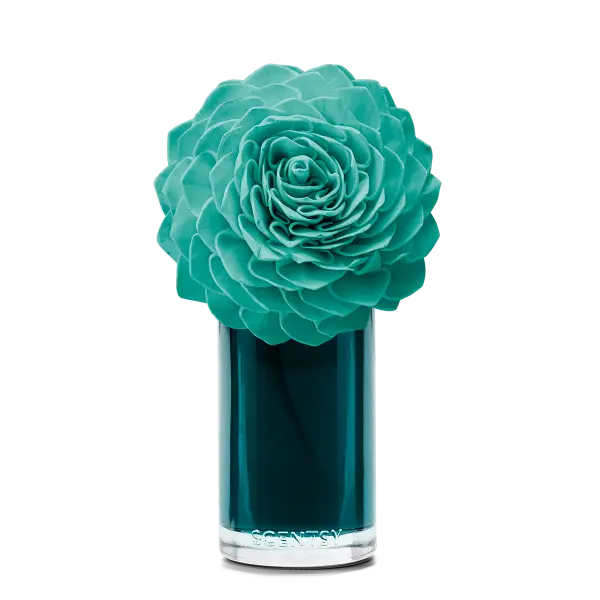 Blue Water & Sea Salt — Large Dahlia Darling Fragrance Flower