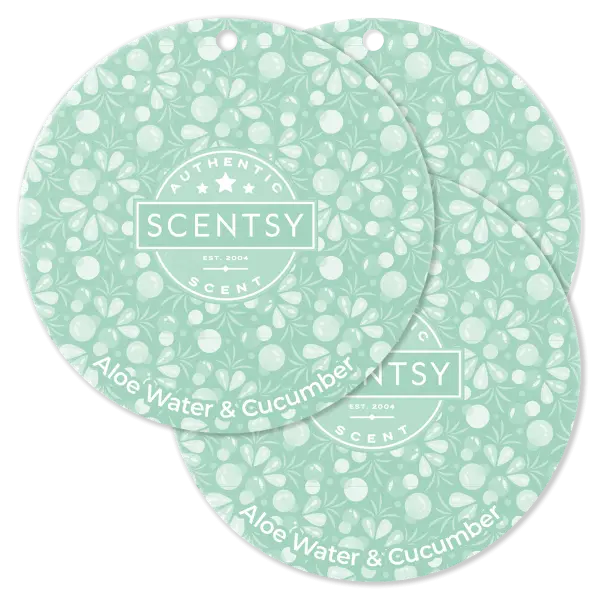 Aloe Water & Cucumber Scent Circle 3-Pack