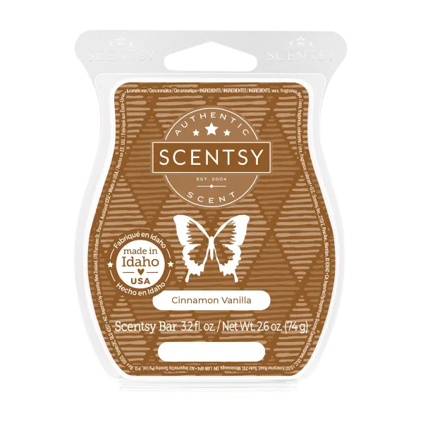 Cinnamon Vanilla Scentsy Bar
