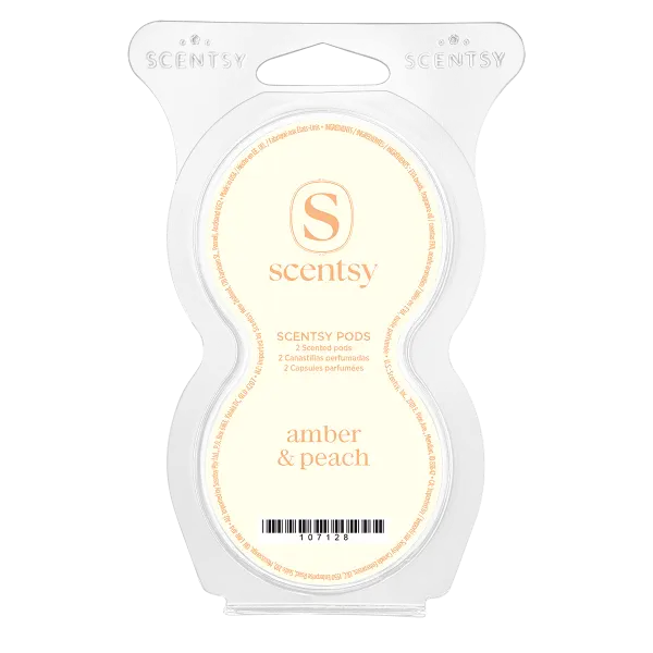 Amber & Peach Scentsy Pod Twin Pack
