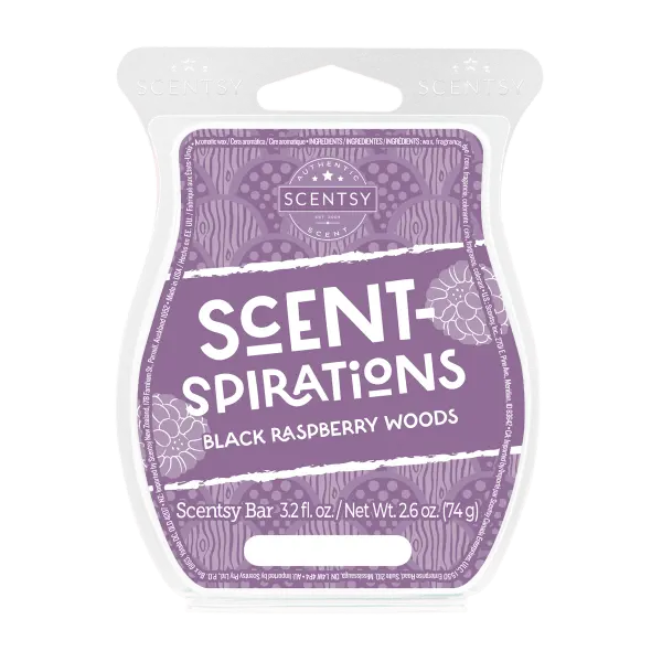 Black Raspberry Woods Scentsy Bar