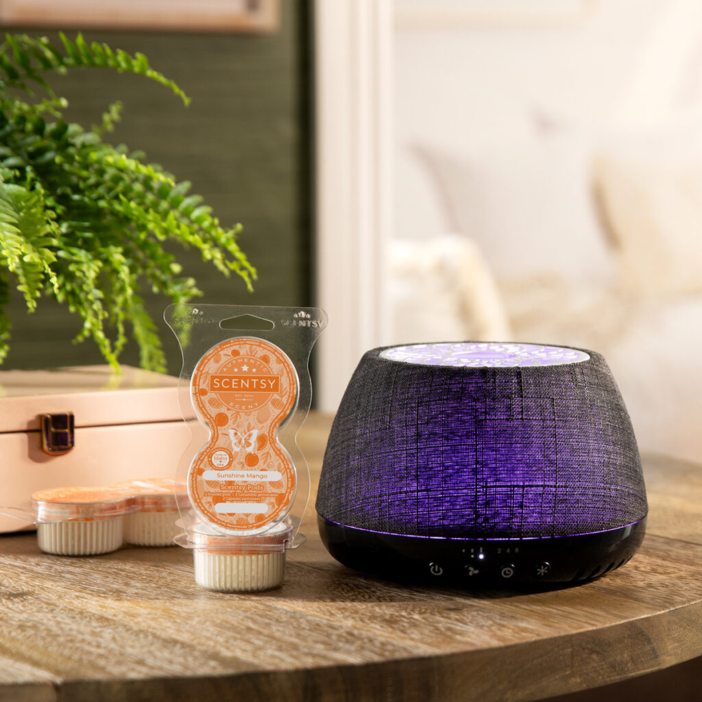 Scentsy Air and Pods fan-powered fragrance