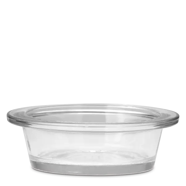 Clear Glass Round Dish (91 mm X 30 mm)