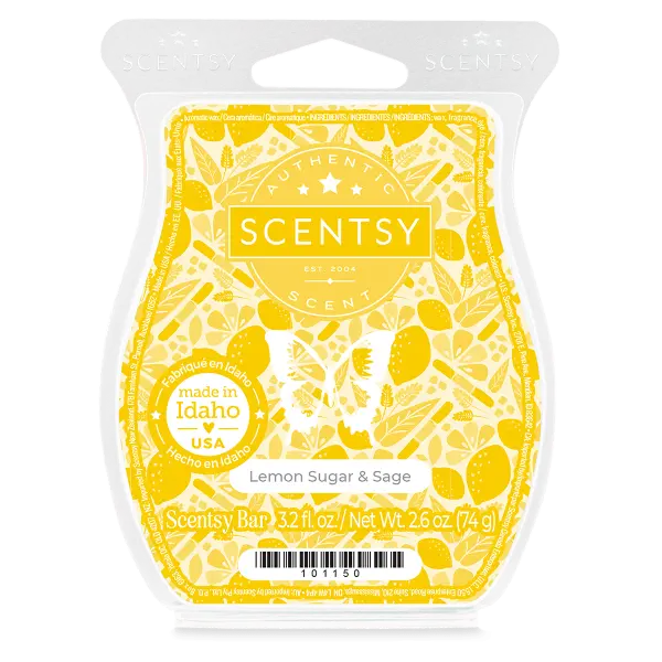 Lemon Sugar & Sage Scentsy Bar