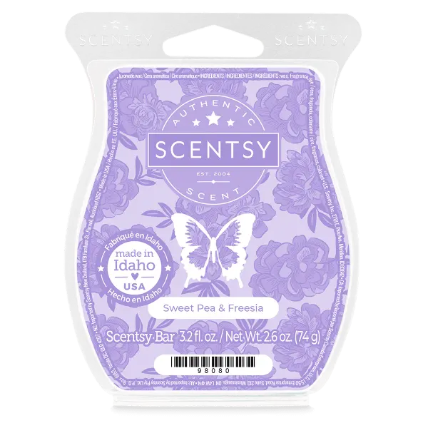 Sweet Pea & Freesia Scentsy Bar
