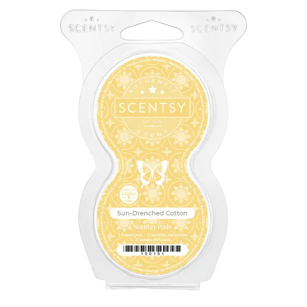 Sun-Drenched Cotton Scentsy Pod Twin Pack