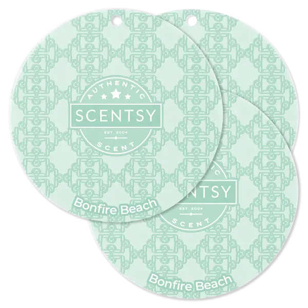 Bonfire Beach Scent Circle 3-Pack