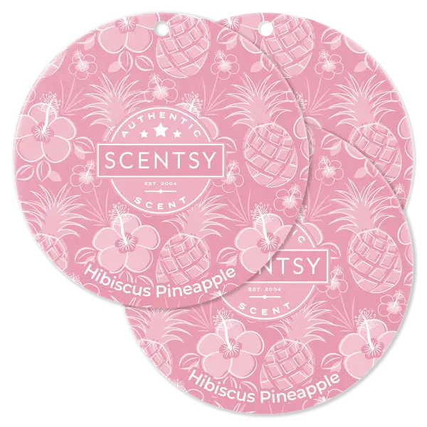 Hibiscus Pineapple Scent Circle 3-Pack