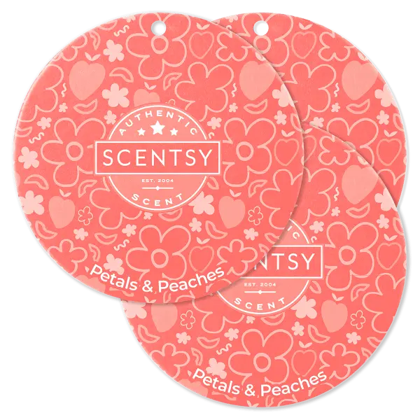 Petals & Peaches Scent Circle 3-Pack