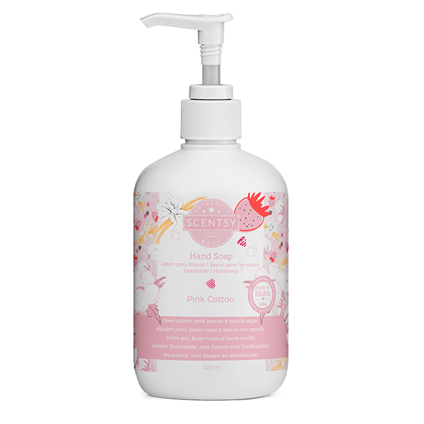 Pink Cotton Hand Soap