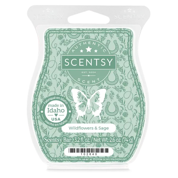 Wildflowers & Sage Scentsy Bar