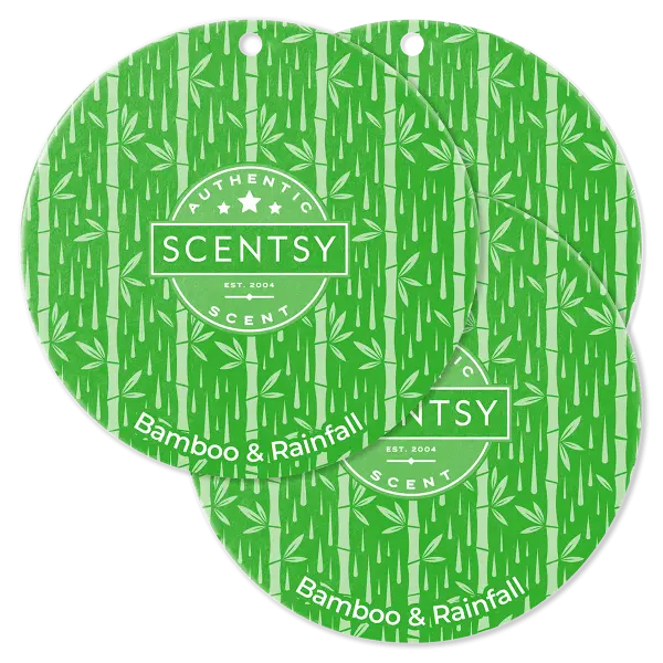 Bamboo & Rainfall Scent Circle 3-Pack