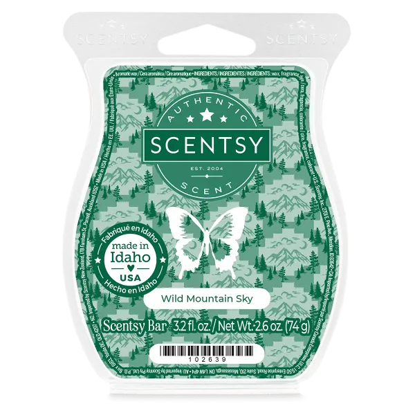 Wild Mountain Sky Scentsy Bar