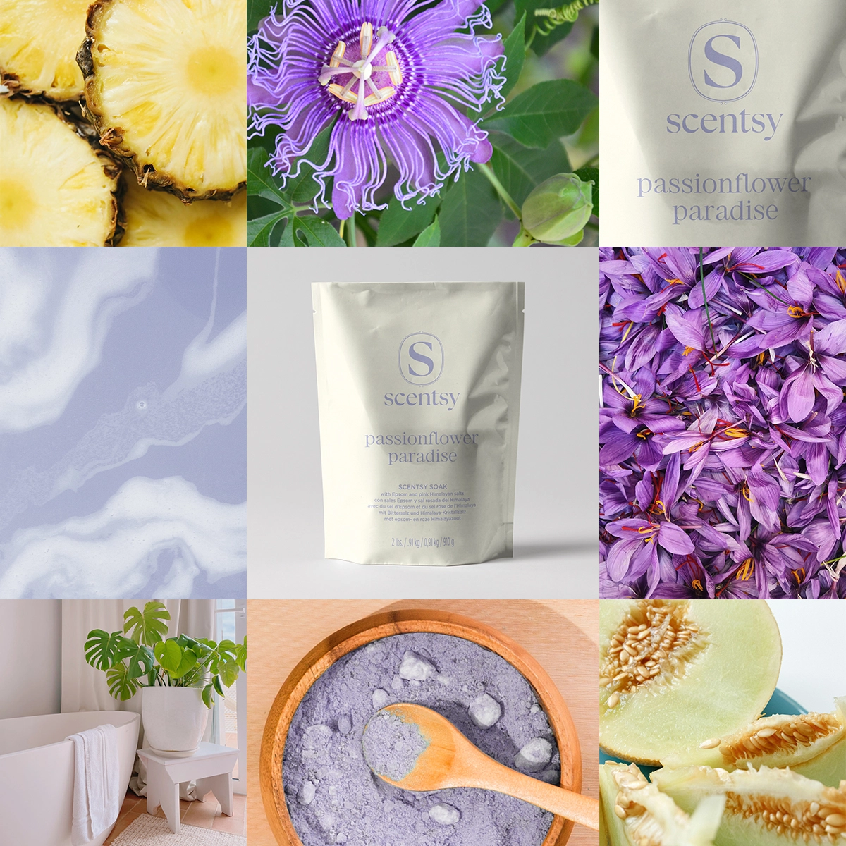 Passionflower Paradise Scentsy Soak photo 2