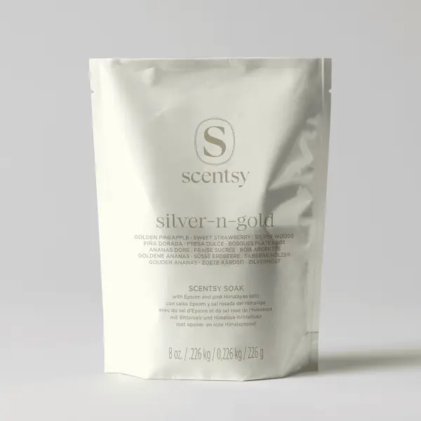 Silver-N-Gold Single-Use Scentsy Soak