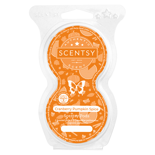 Cranberry Pumpkin Spice Scentsy Pod Twin Pack