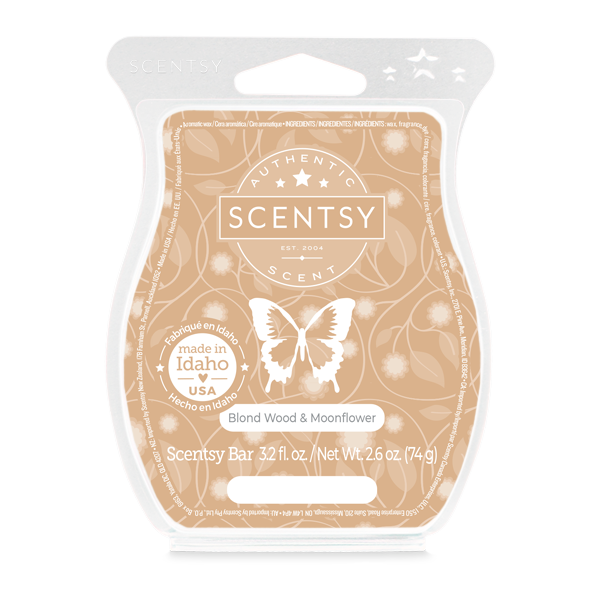 Blond Wood & Moonflower Scentsy Bar