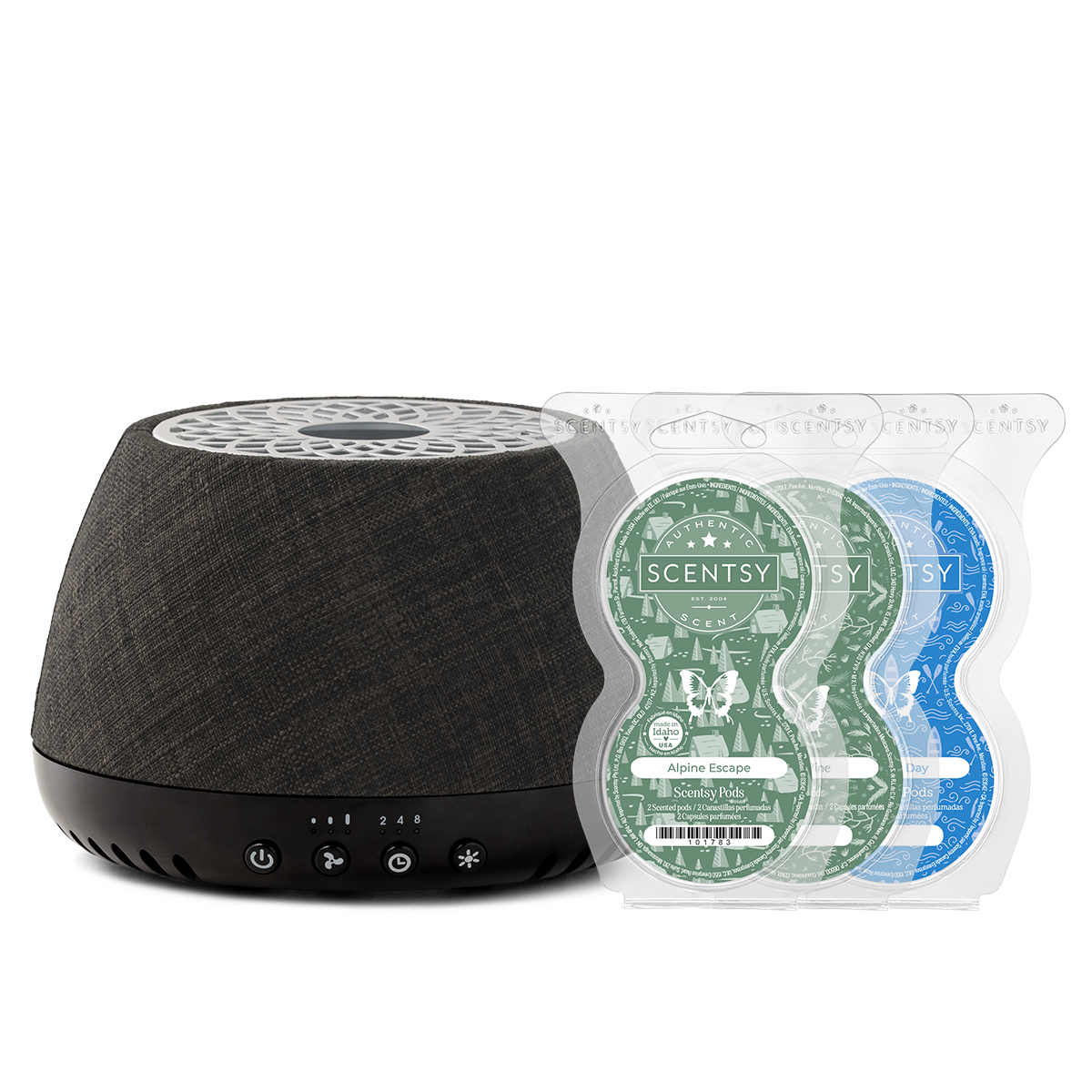 Scentsy Air Quad Black – Crosshatch photo 2