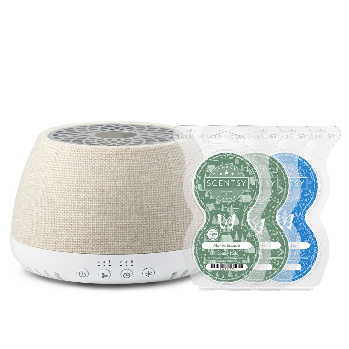 Scentsy Air Quad White – Linen photo 2