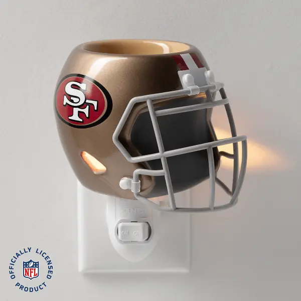 NFL: San Francisco 49ers Helmet – Scentsy Mini Warmer