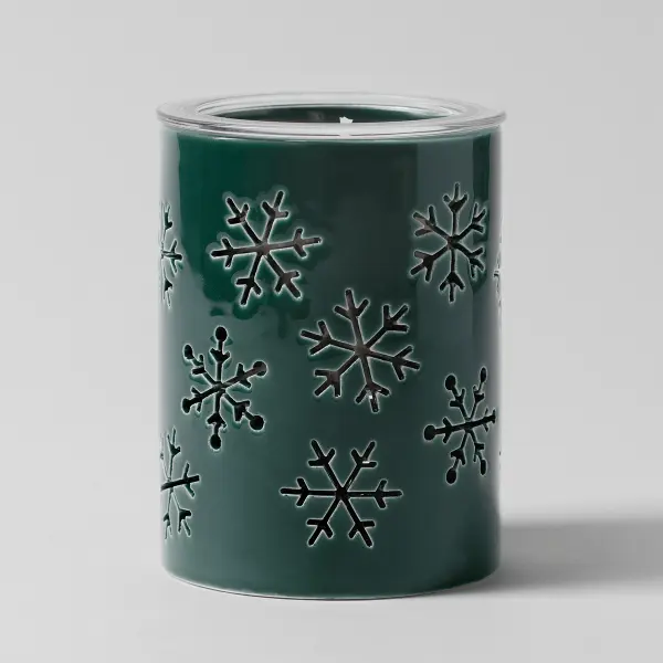 Alpine Snowflake Candle Holder