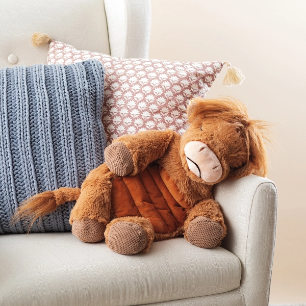 Hamish the Highland Cow Weighted & Warming Scentsy Buddy + Jammy Time Scent Pak