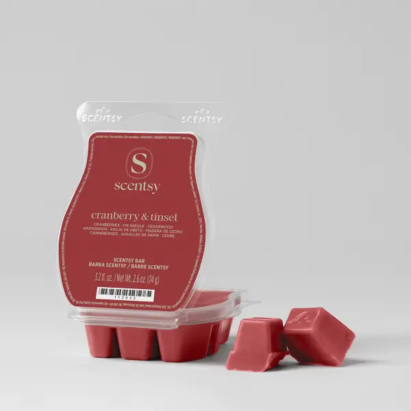 Cranberry & Tinsel Scentsy Bar