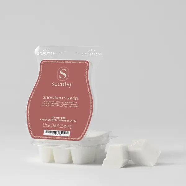 Snowberry Swirl Scentsy Bar