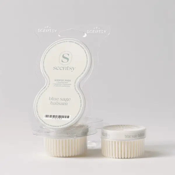Blue Sage Balsam Scentsy Pod Twin Pack